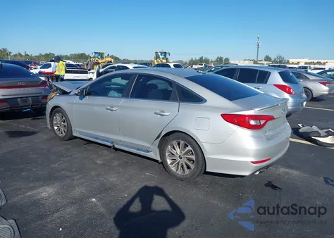 2015 Hyundai Sonata Sport из США, поврежденный, VIN 5NPE34AF3FH034808